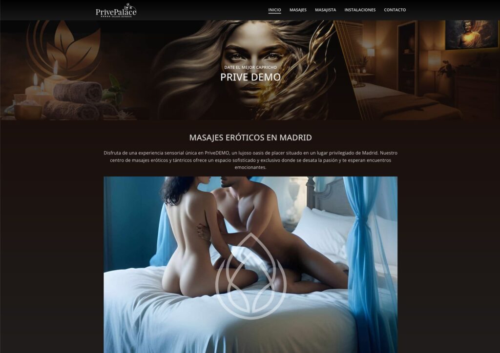 Web salon.privepalace.com